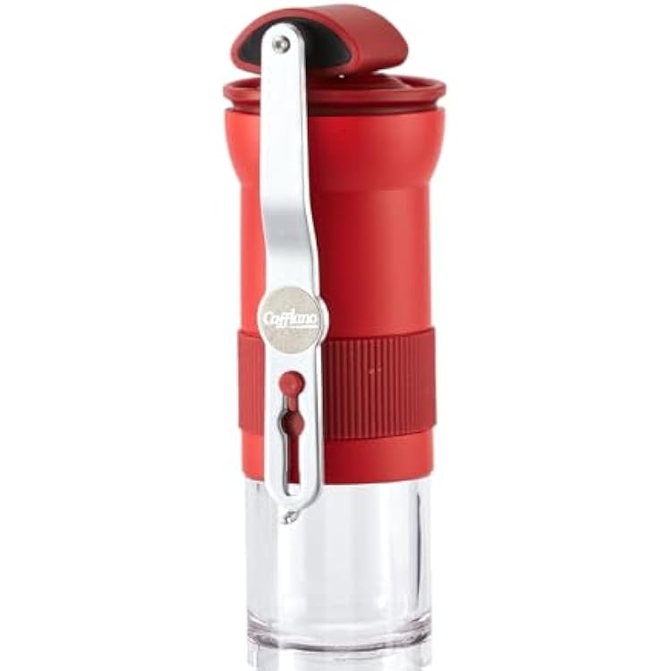 Cafflano Krinder : Portable Manual Coffee Maker, Handmill, Italian Metal-burr Coffee Grinder, High-Consistency, Easy Coarseness Adjusting, High Performance Coffee Grinder