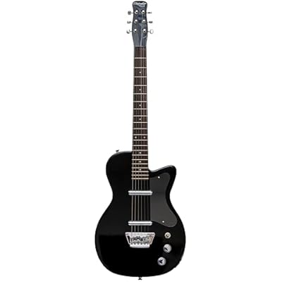 Silvertone Classic 1303U2 BK Electric Guitar, Gloss black