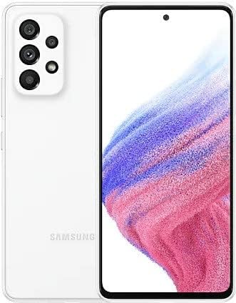 Samsung Galaxy A53 5G Dual A5360 256GB 8GB RAM Factory Unlocked GSM Only | No CDMA - not Compatible with VerizonSprint Mobile Cellphone - White
