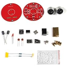 DIY Acoustic Levitation Device Ultrasound Waves Levitating Controller Set Electronic Circuit Board Welding Practice Set Loose Parts Science Experiment Teaching Aid