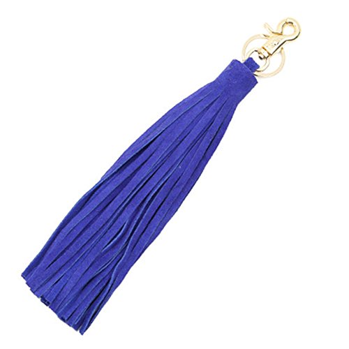 Leather Tassel Bag Charm