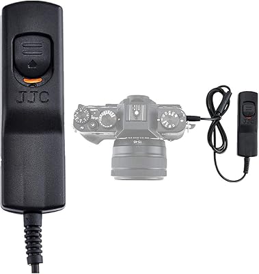 Cable Wired Shutter Release Remote Control for Fujifilm X-T30 III X-M5 X100VI X-H2 X-H2S XT5 XT4 XT3 XT30II XT20 XT10 XT100 XPro3 X-E5 XA10 X100V X100F GFX100RF GFX100S GFX100 GFX50SII Replace RR-100