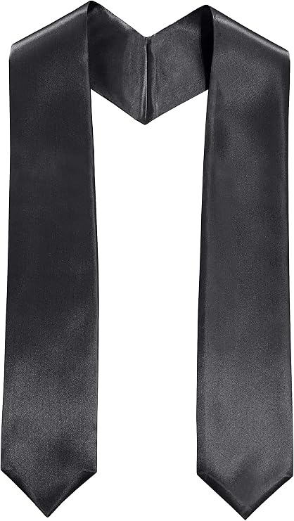 Plain Graduation Stole 60 Long Rich In Color & Customization Is Acceptable