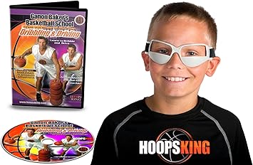 HOOPSKING Ganon Baker Basketball Dribbling and Driving DVD and Goggles