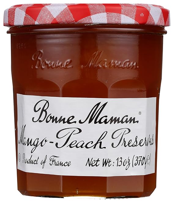 Bonne Maman, Preserves Mango Peach, 13 Ounce